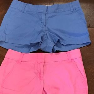 Blue J Crew Chino Shorts